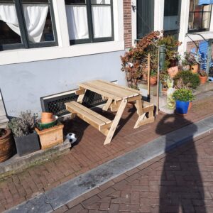 Geїmpreg. Vuren Hout 130 / Open Blad (2/4 Pers) - Afbeelding 2