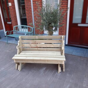 Geїmpreg. Vuren Hout 130 / Open Blad (2/4 Pers) - Afbeelding 4